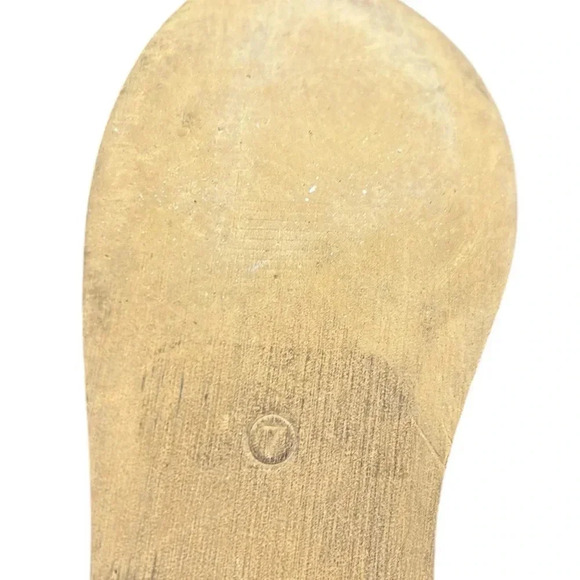 Seven 7 ankle booties, women size 7. Suede feel ,black ,tan sole,great condition - Picture 14 of 16